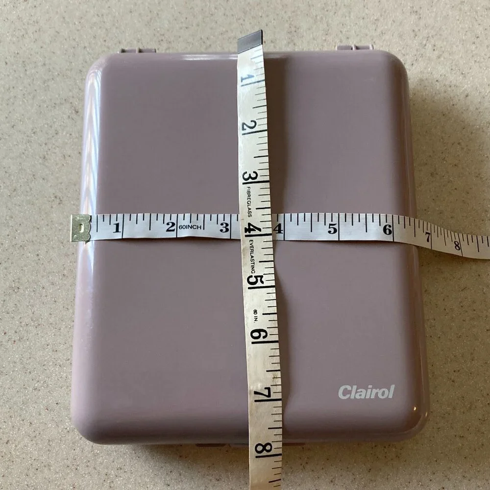 Clairol Make-Up Mirror Portable w/Magnification and Light Vintage